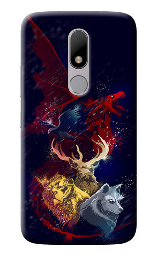 Game Of Thrones Moto M Back Cover