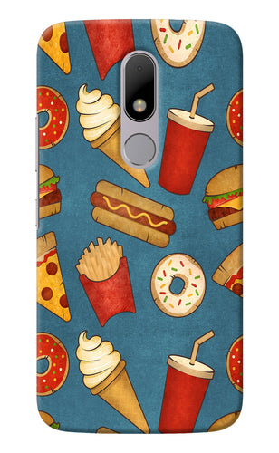Foodie Moto M Back Cover