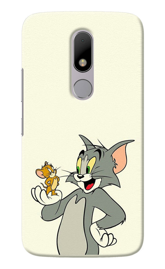 Tom & Jerry Moto M Back Cover
