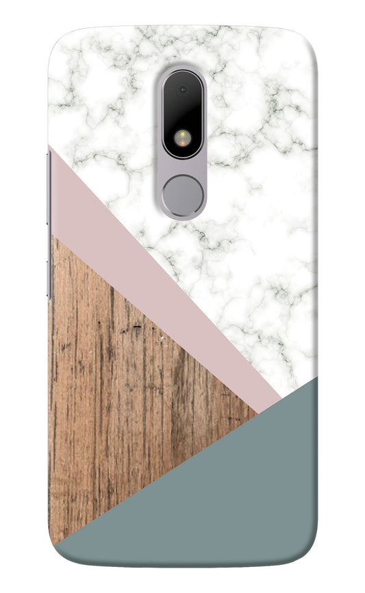 Marble wood Abstract Moto M Back Cover