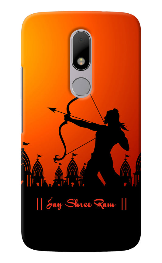 Lord Ram - 4 Moto M Back Cover