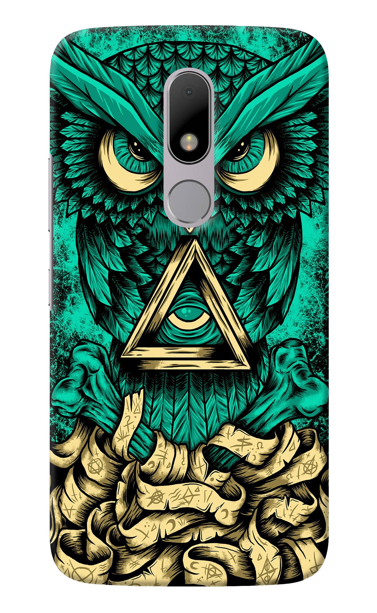 Green Owl Moto M Back Cover