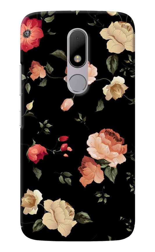 Flowers Moto M Back Cover