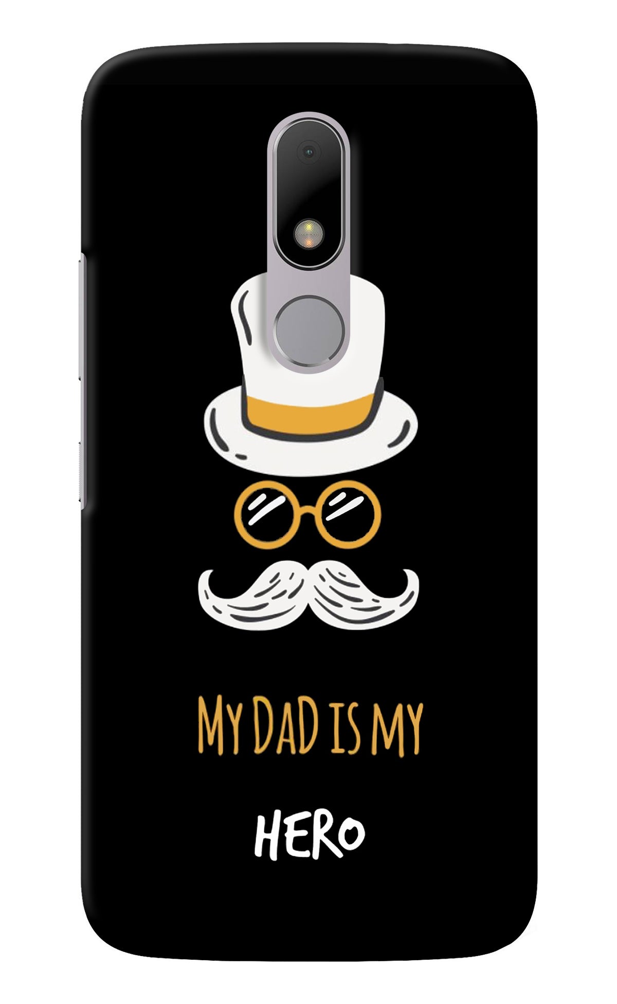 My Dad Is My Hero Moto M Back Cover