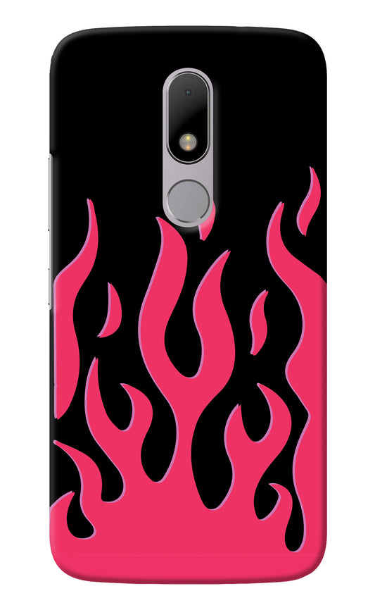 Fire Flames Moto M Back Cover