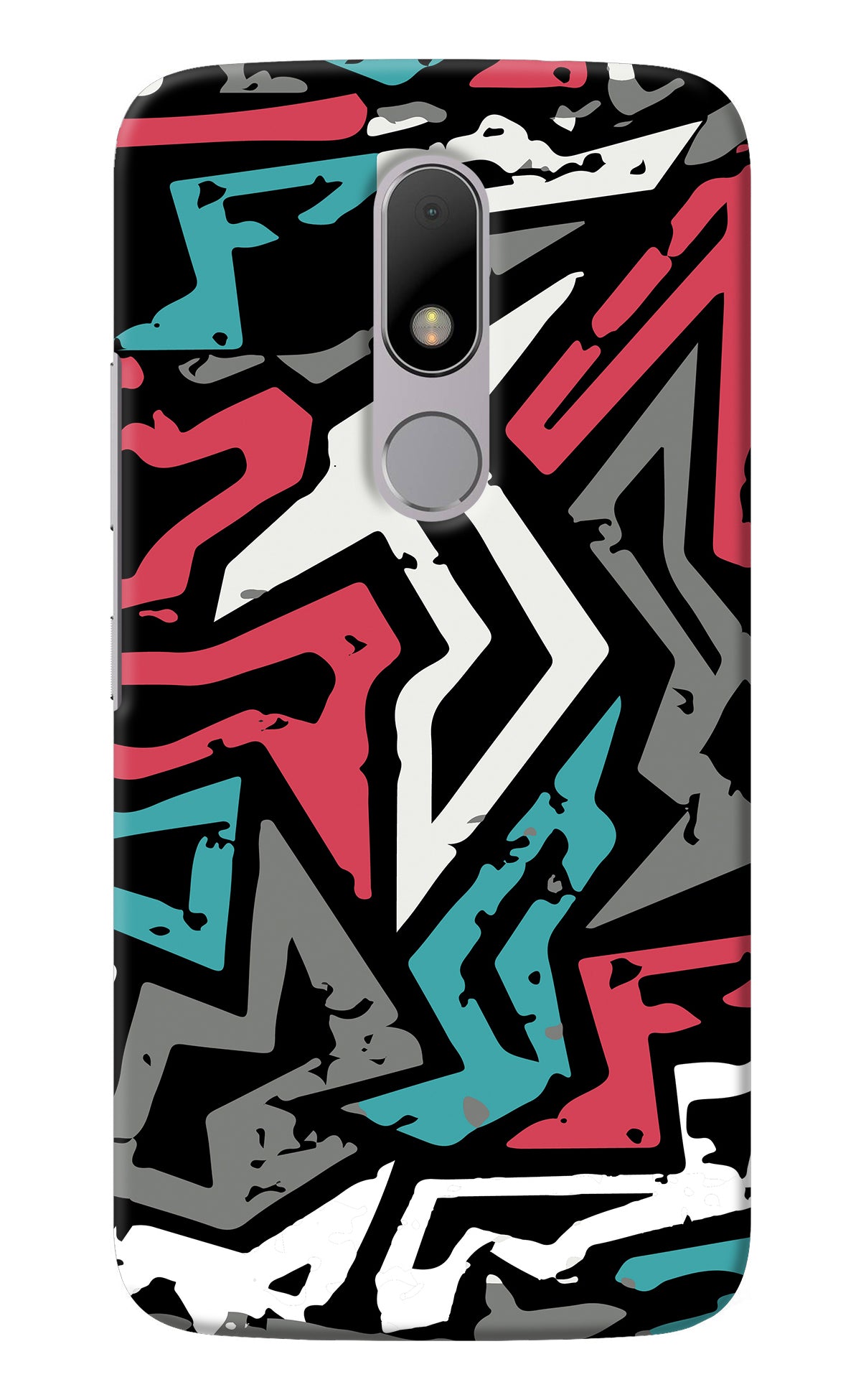 Geometric Graffiti Moto M Back Cover