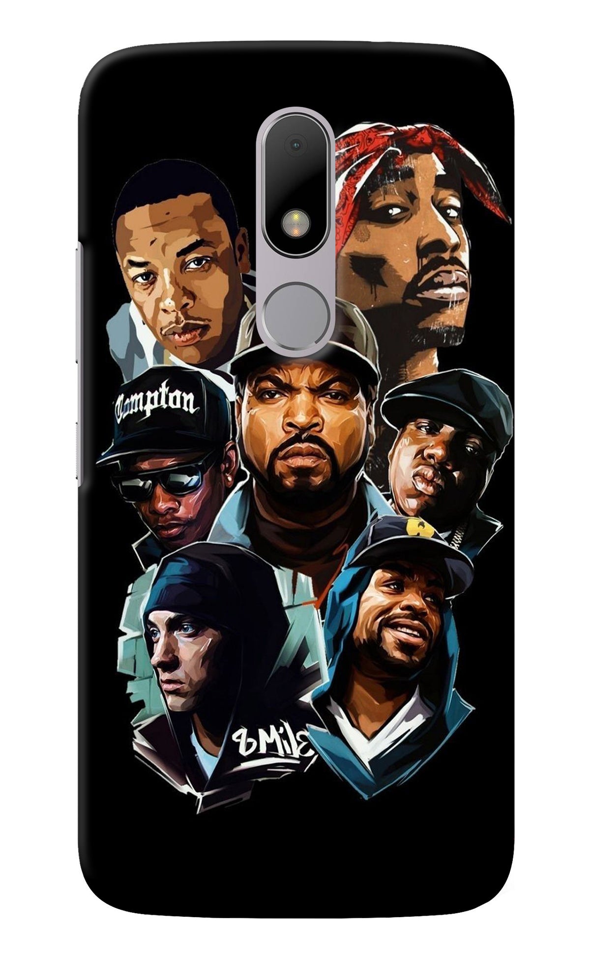 Rappers Moto M Back Cover