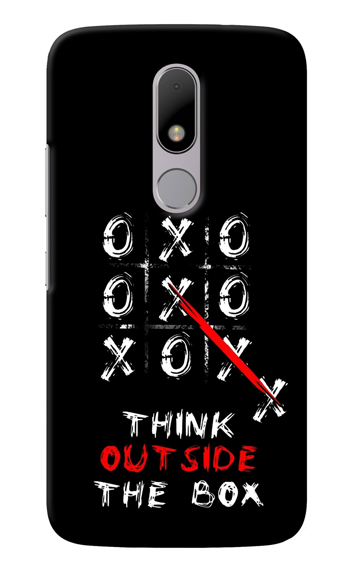 Think out of the BOX Moto M Back Cover