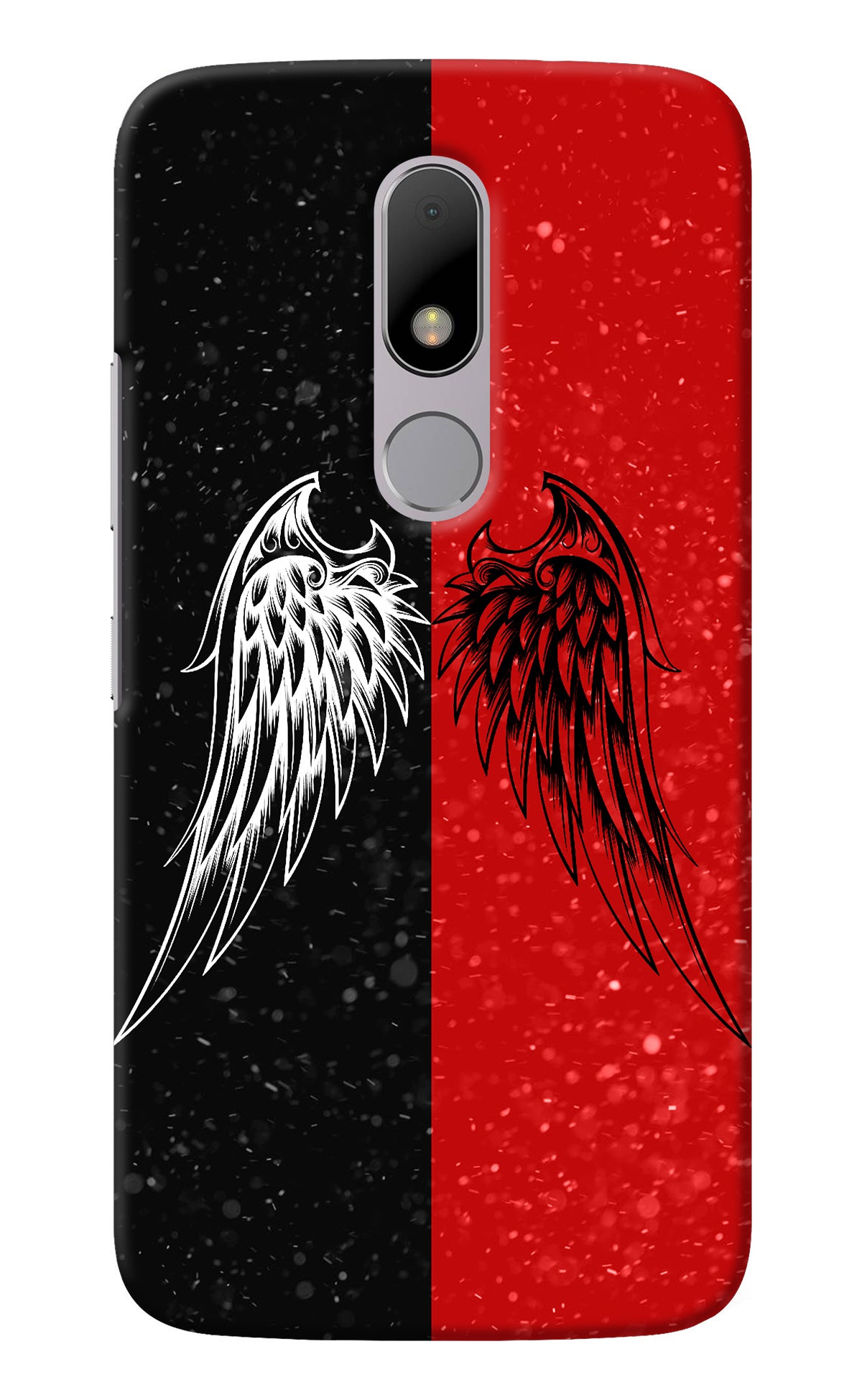 Wings Moto M Back Cover