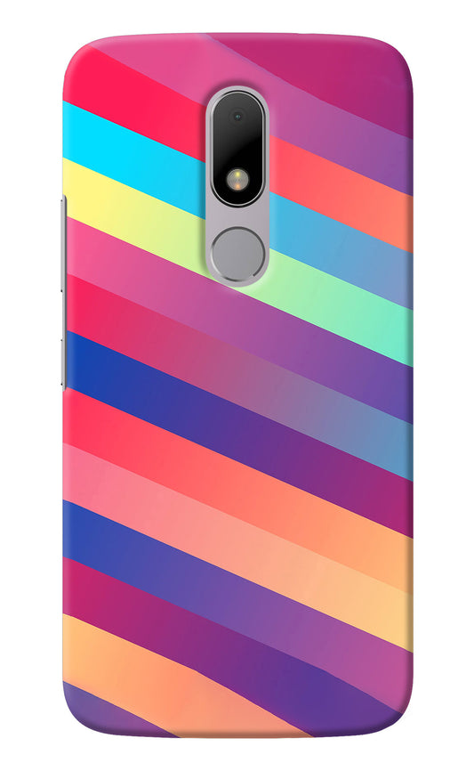 Stripes color Moto M Back Cover