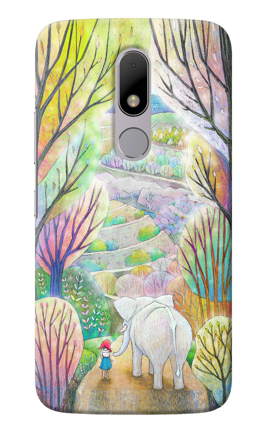 Nature Painting Moto M Back Cover