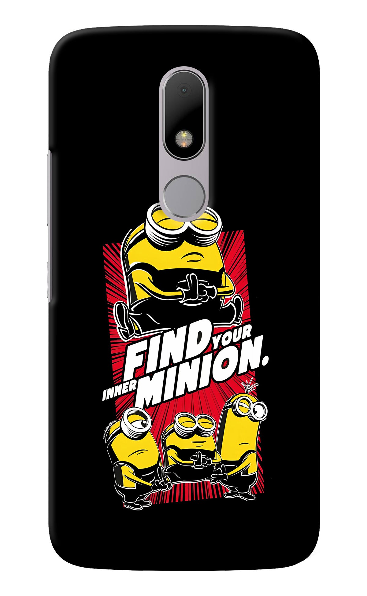 Find your inner Minion Moto M Back Cover