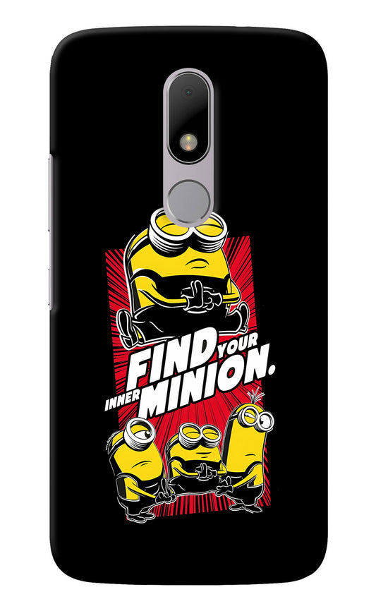 Find your inner Minion Moto M Back Cover