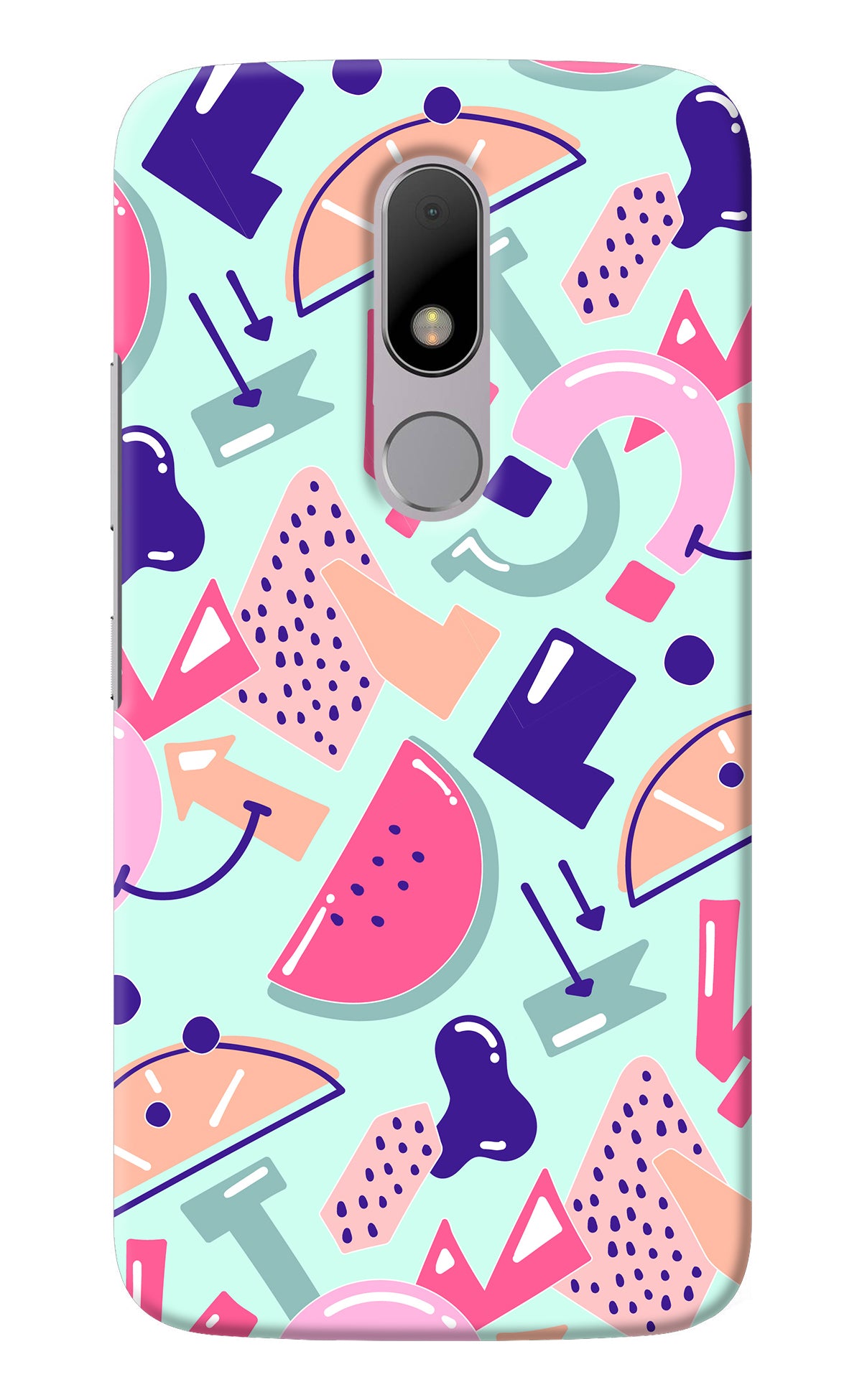 Doodle Pattern Moto M Back Cover