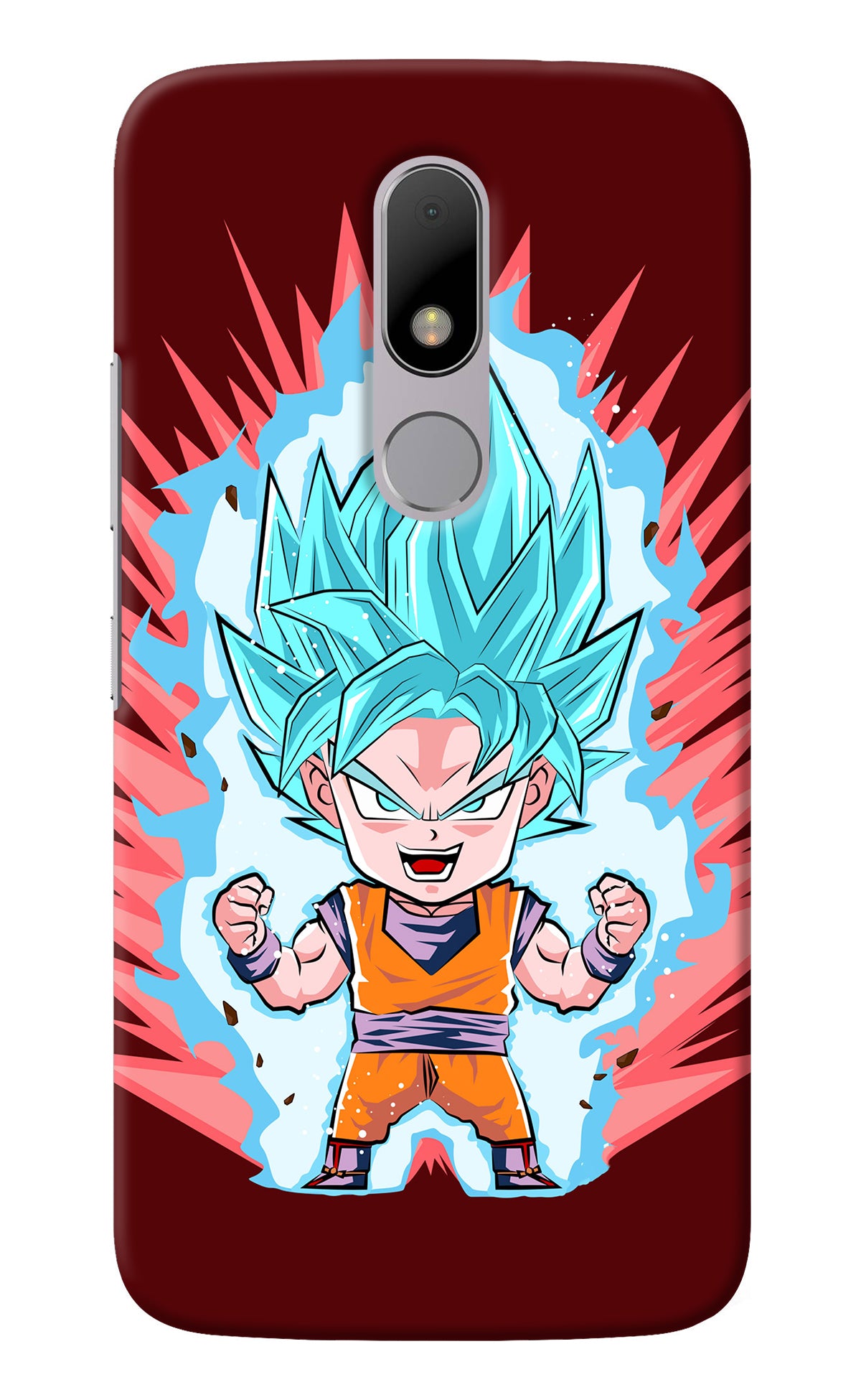 Goku Little Moto M Back Cover