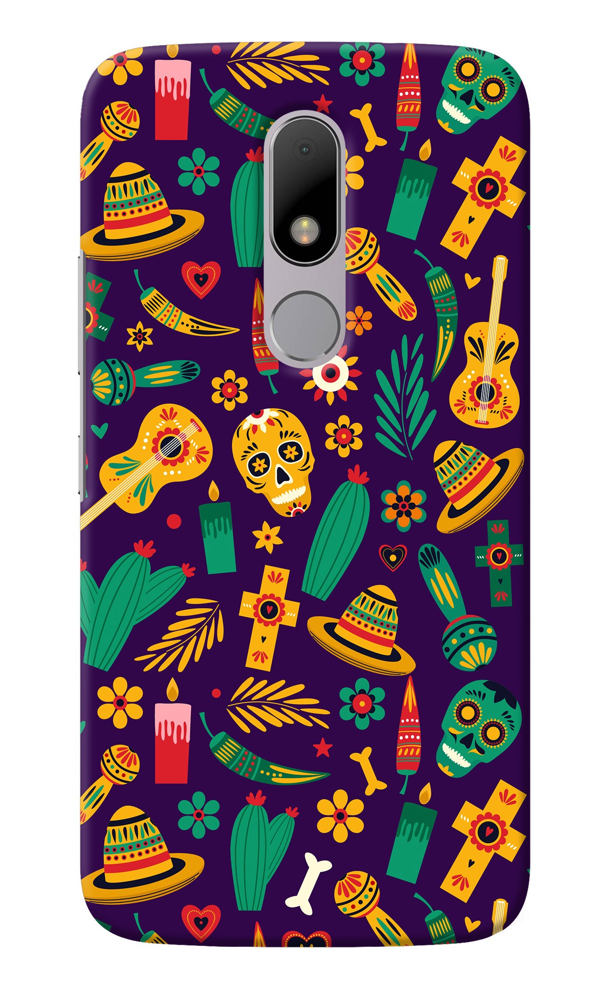 Mexican Artwork Moto M Back Cover