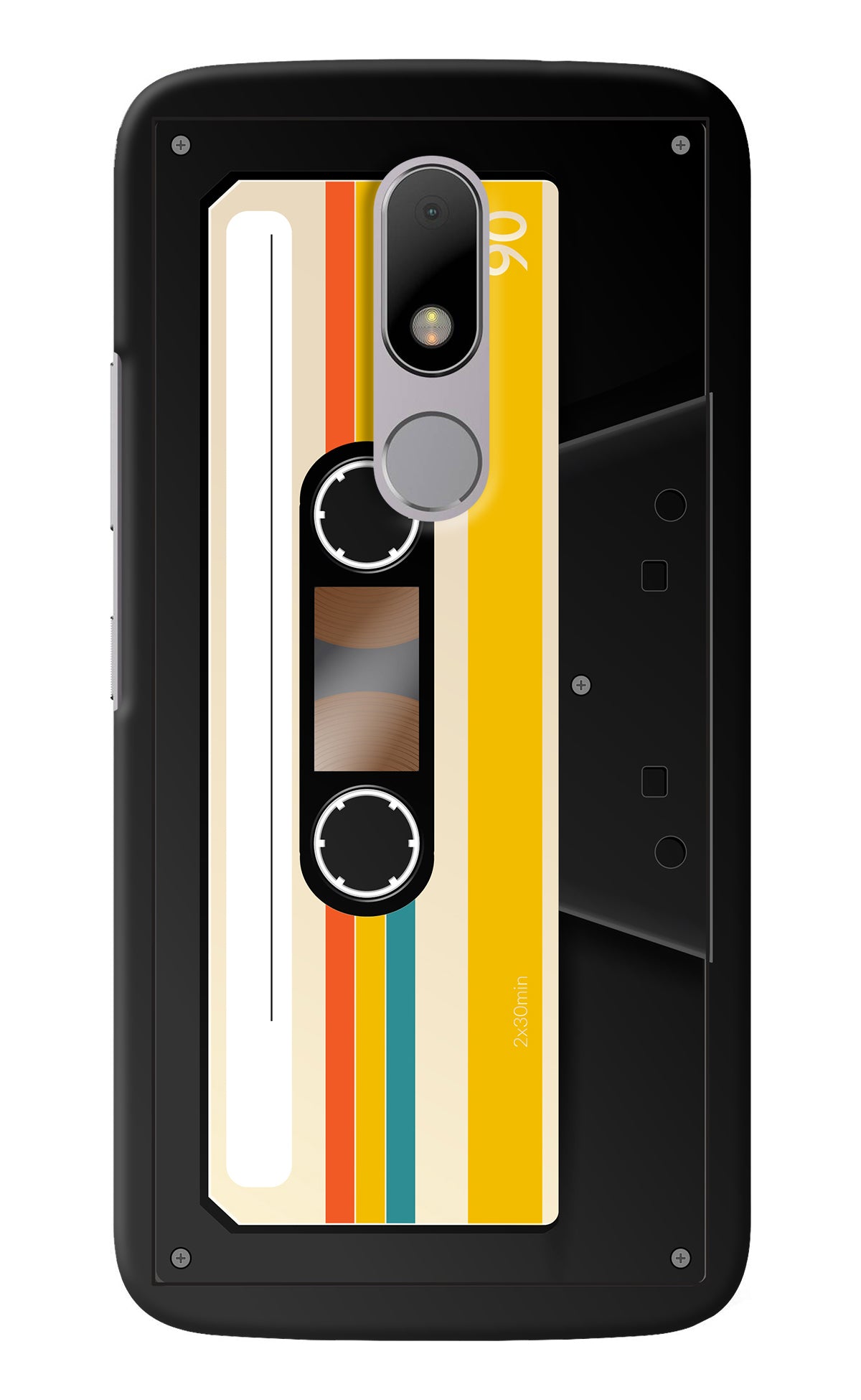 Tape Cassette Moto M Back Cover