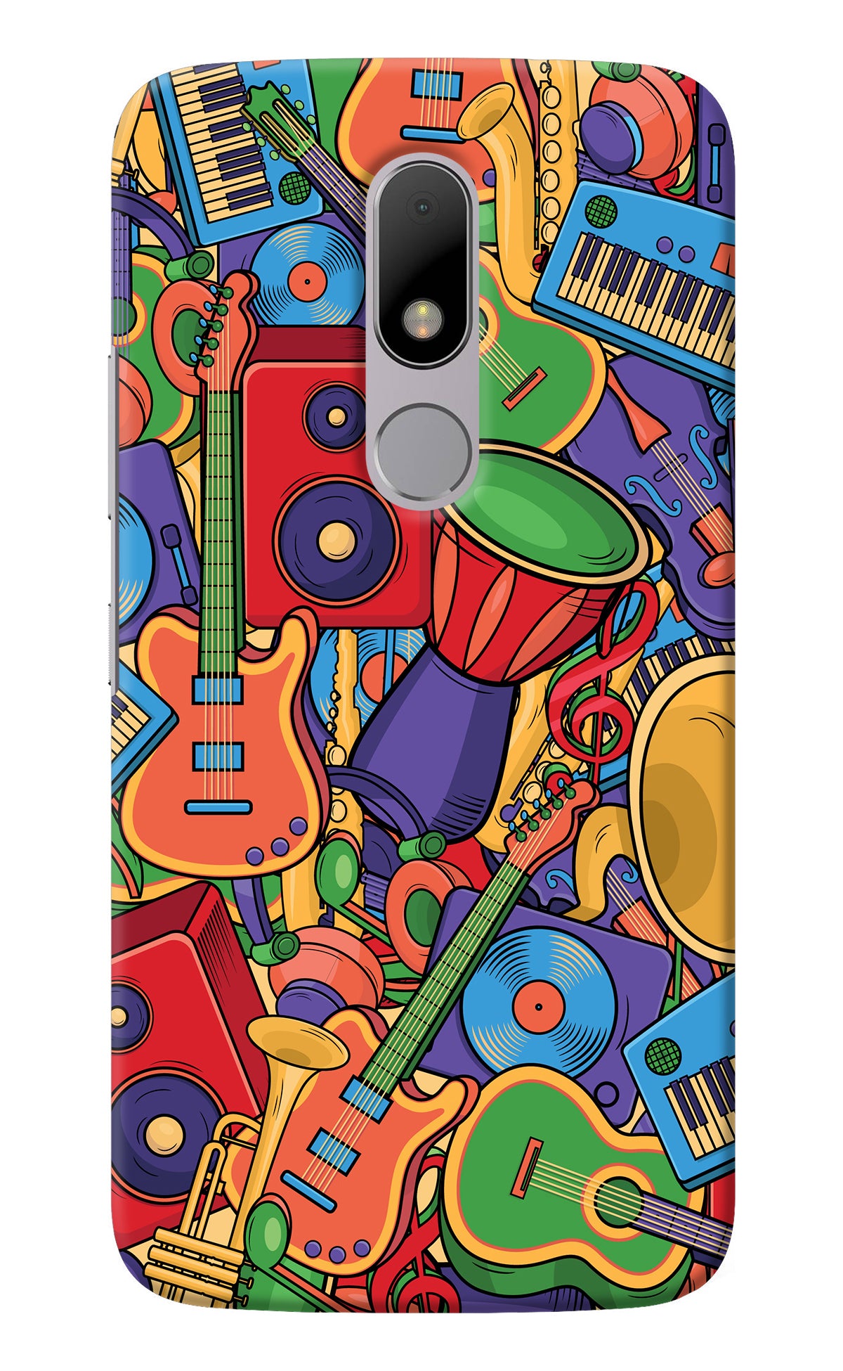 Music Instrument Doodle Moto M Back Cover