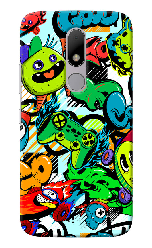 Game Doodle Moto M Back Cover