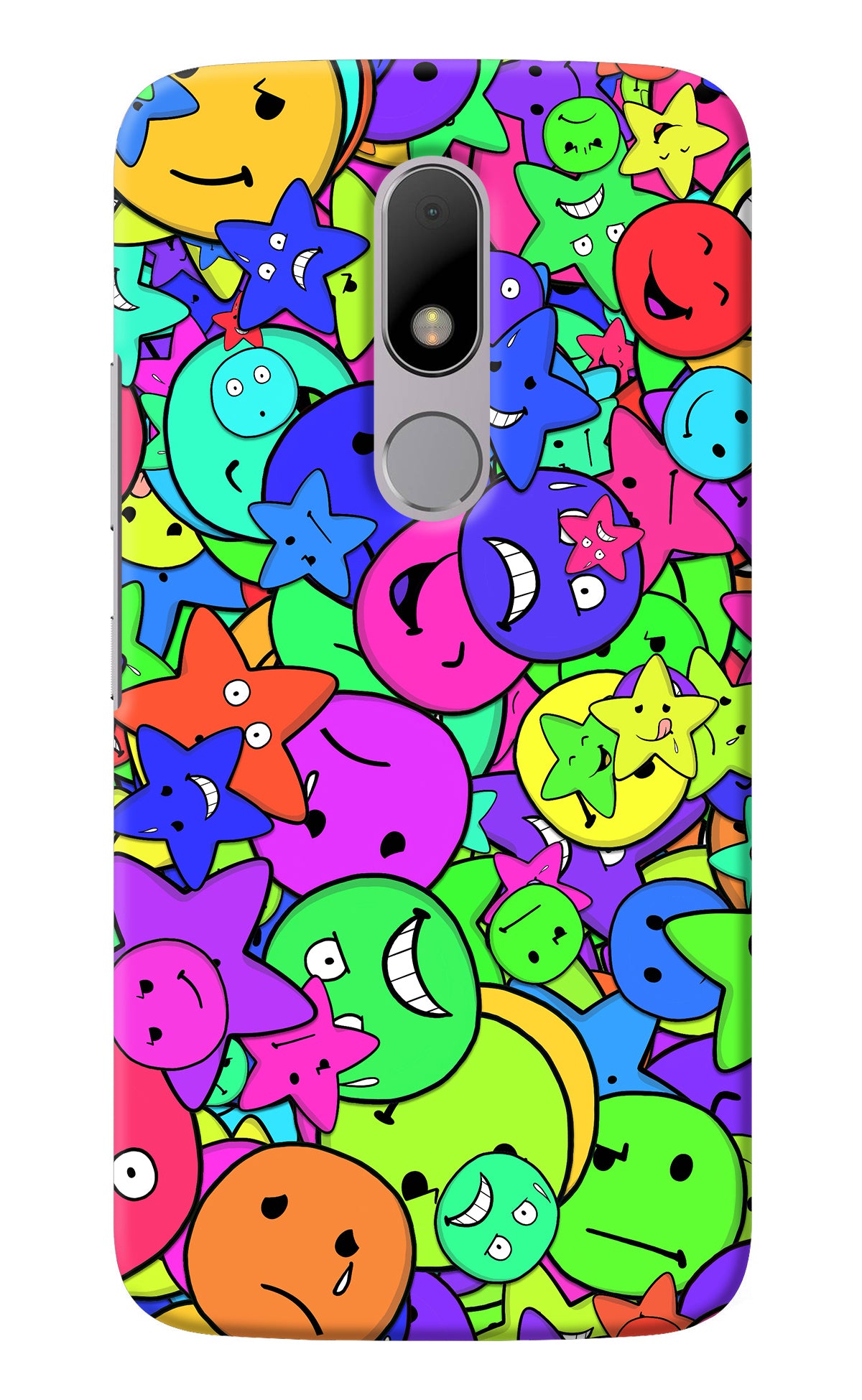 Fun Doodle Moto M Back Cover