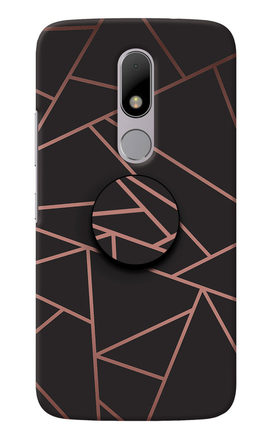 Geometric Pattern Moto M Pop Case