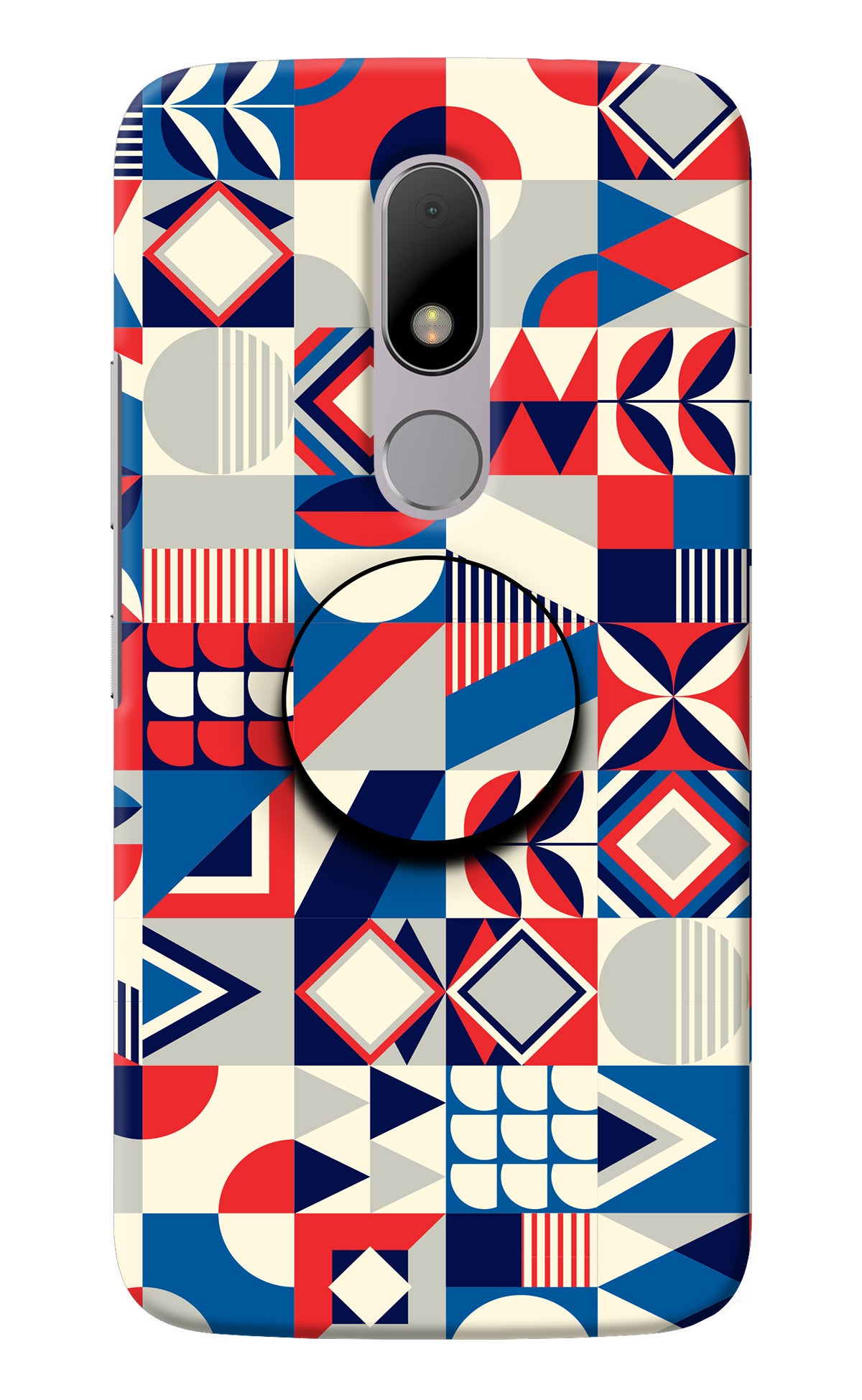 Colorful Pattern Moto M Pop Case