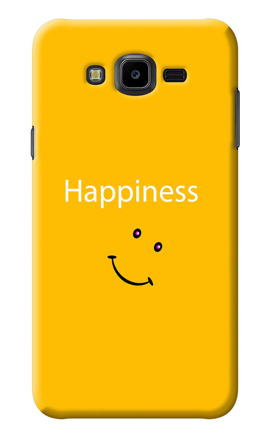 Happiness With Smiley Samsung J7 Nxt Back Cover