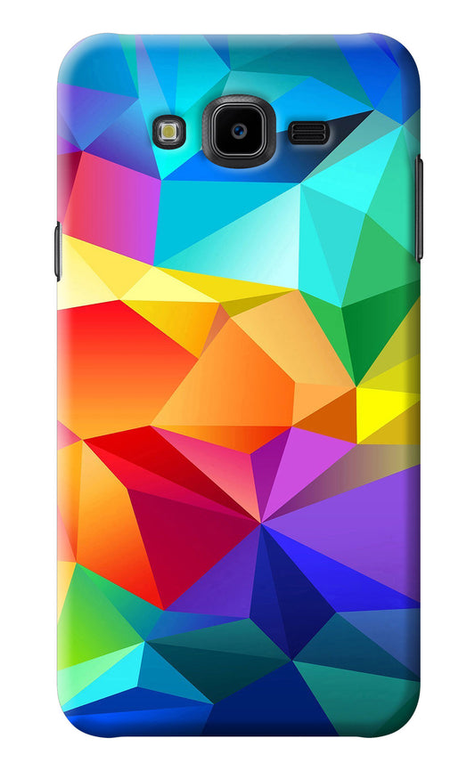 Abstract Pattern Samsung J7 Nxt Back Cover