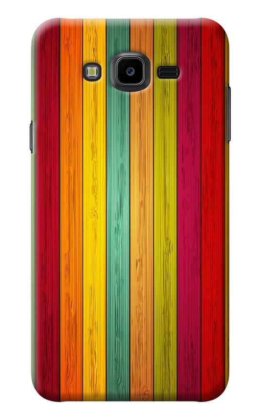 Multicolor Wooden Samsung J7 Nxt Back Cover