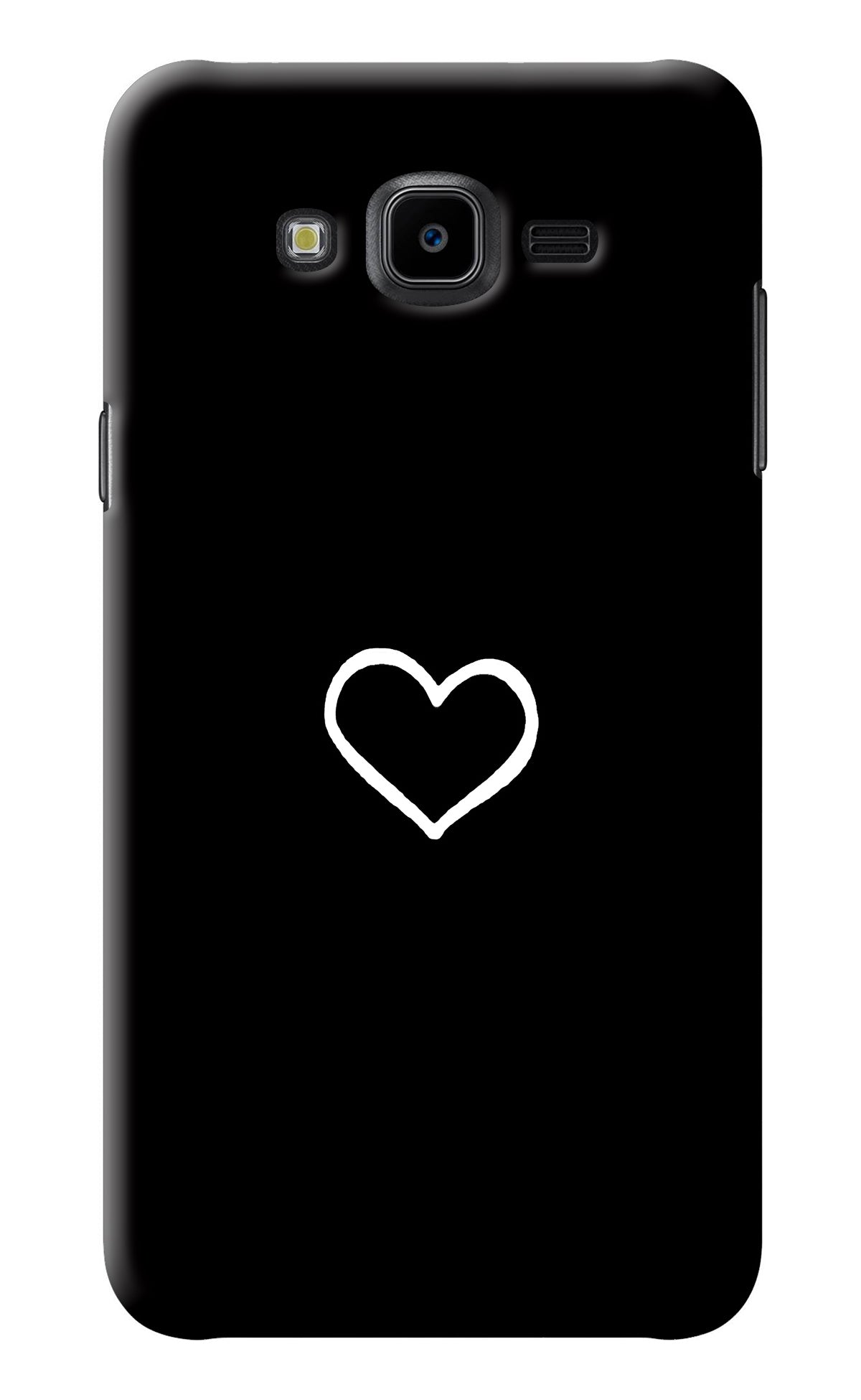 Heart Samsung J7 Nxt Back Cover