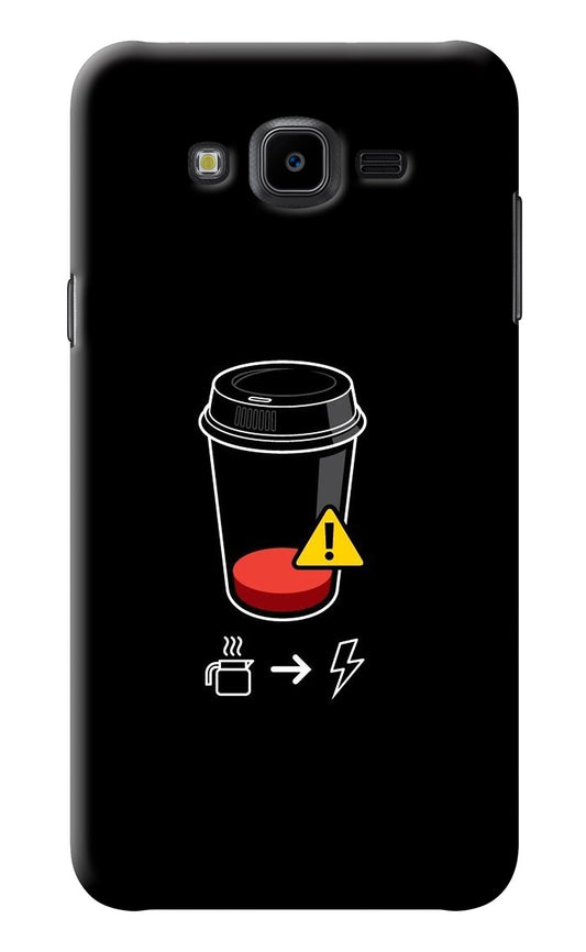 Coffee Samsung J7 Nxt Back Cover