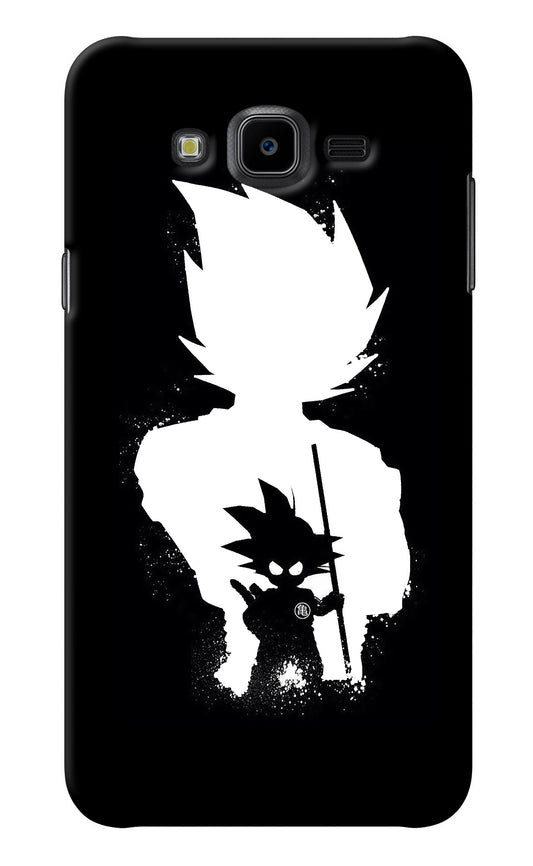 Goku Shadow Samsung J7 Nxt Back Cover
