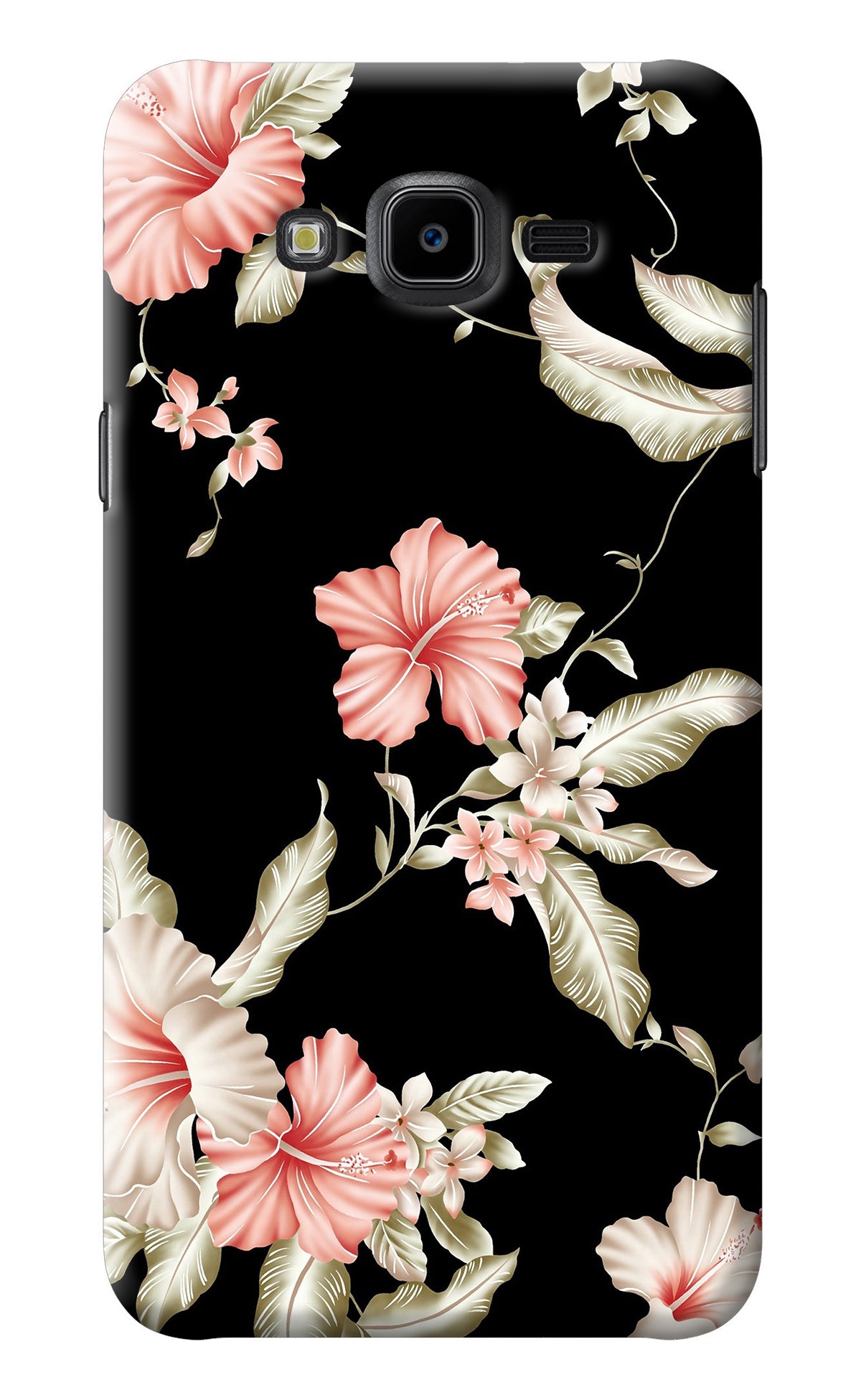 Flowers Samsung J7 Nxt Back Cover