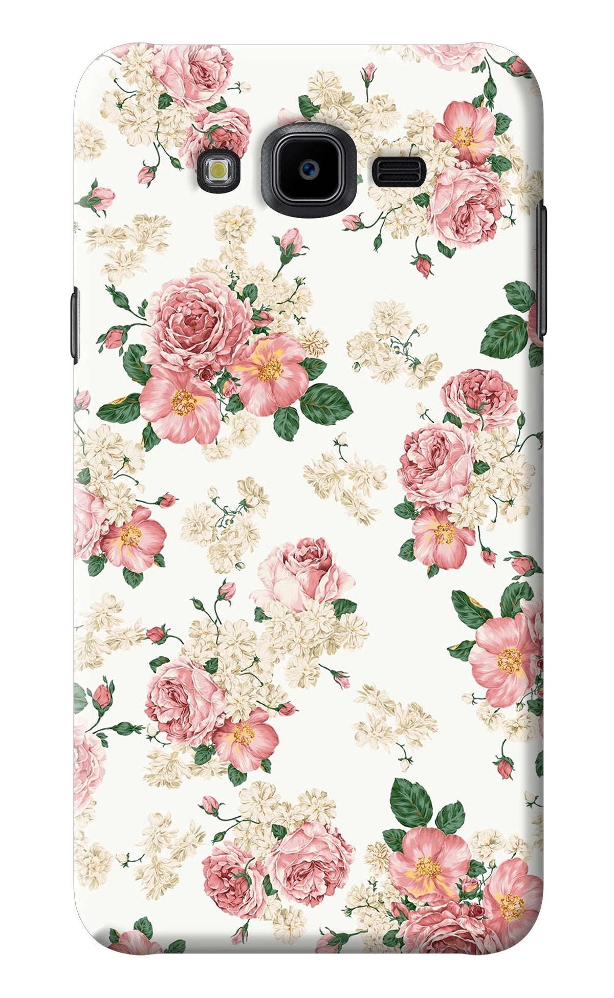 Flowers Samsung J7 Nxt Back Cover