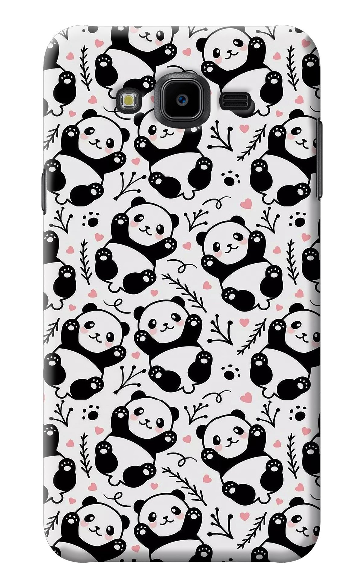 Cute Panda Samsung J7 Nxt Back Cover