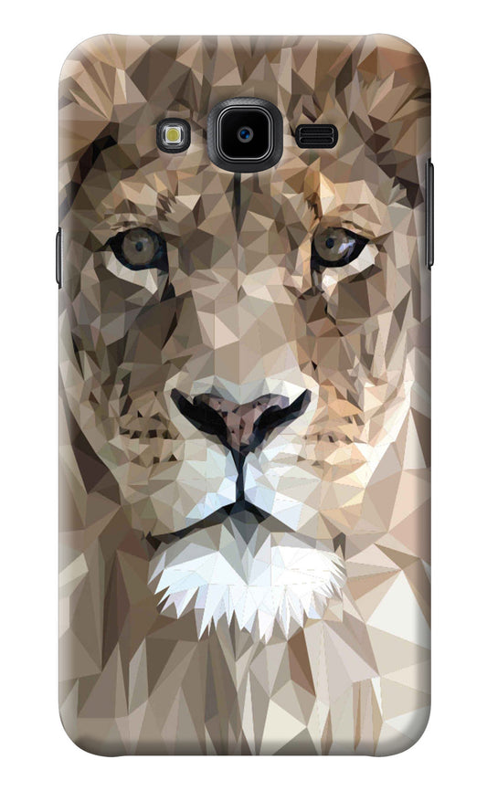 Lion Art Samsung J7 Nxt Back Cover