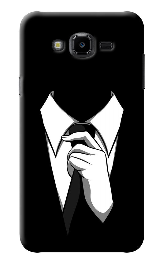 Black Tie Samsung J7 Nxt Back Cover