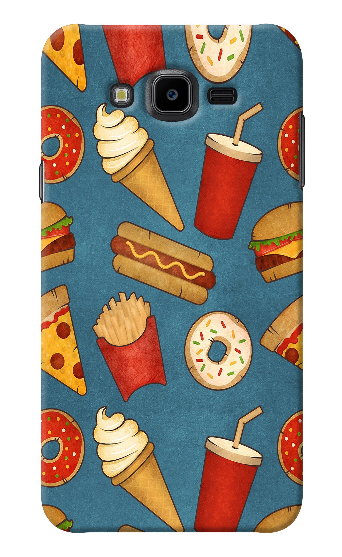 Foodie Samsung J7 Nxt Back Cover