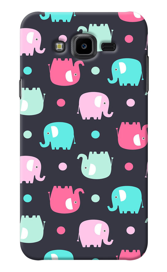 Elephants Samsung J7 Nxt Back Cover