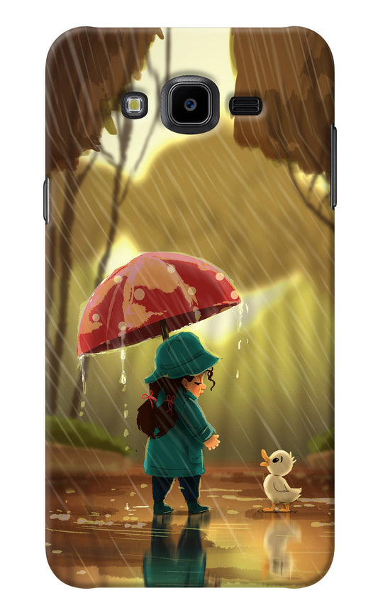 Rainy Day Samsung J7 Nxt Back Cover