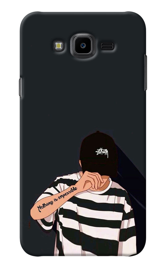 Aesthetic Boy Samsung J7 Nxt Back Cover