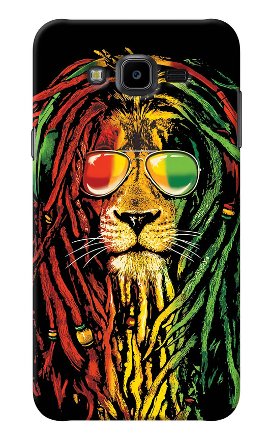 Rasta Lion Samsung J7 Nxt Back Cover