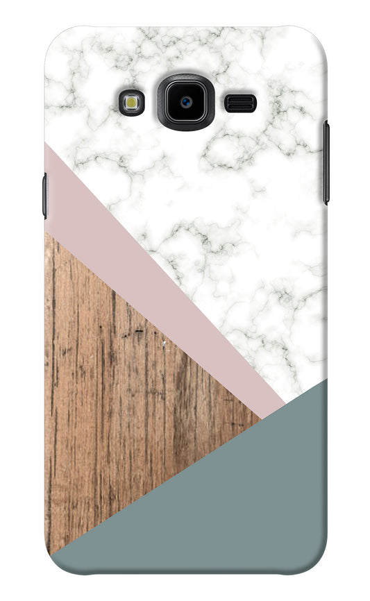 Marble wood Abstract Samsung J7 Nxt Back Cover