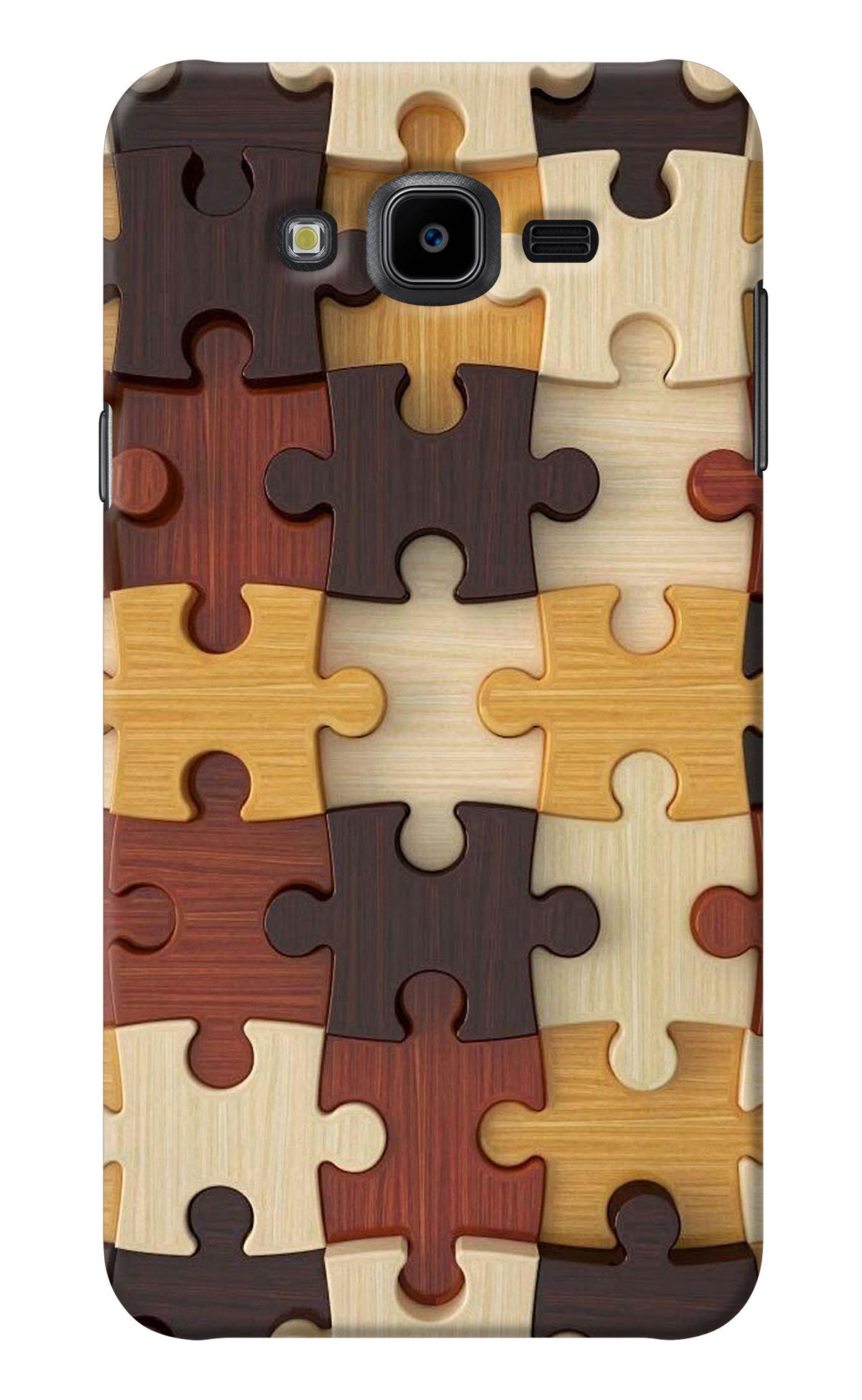 Wooden Puzzle Samsung J7 Nxt Back Cover