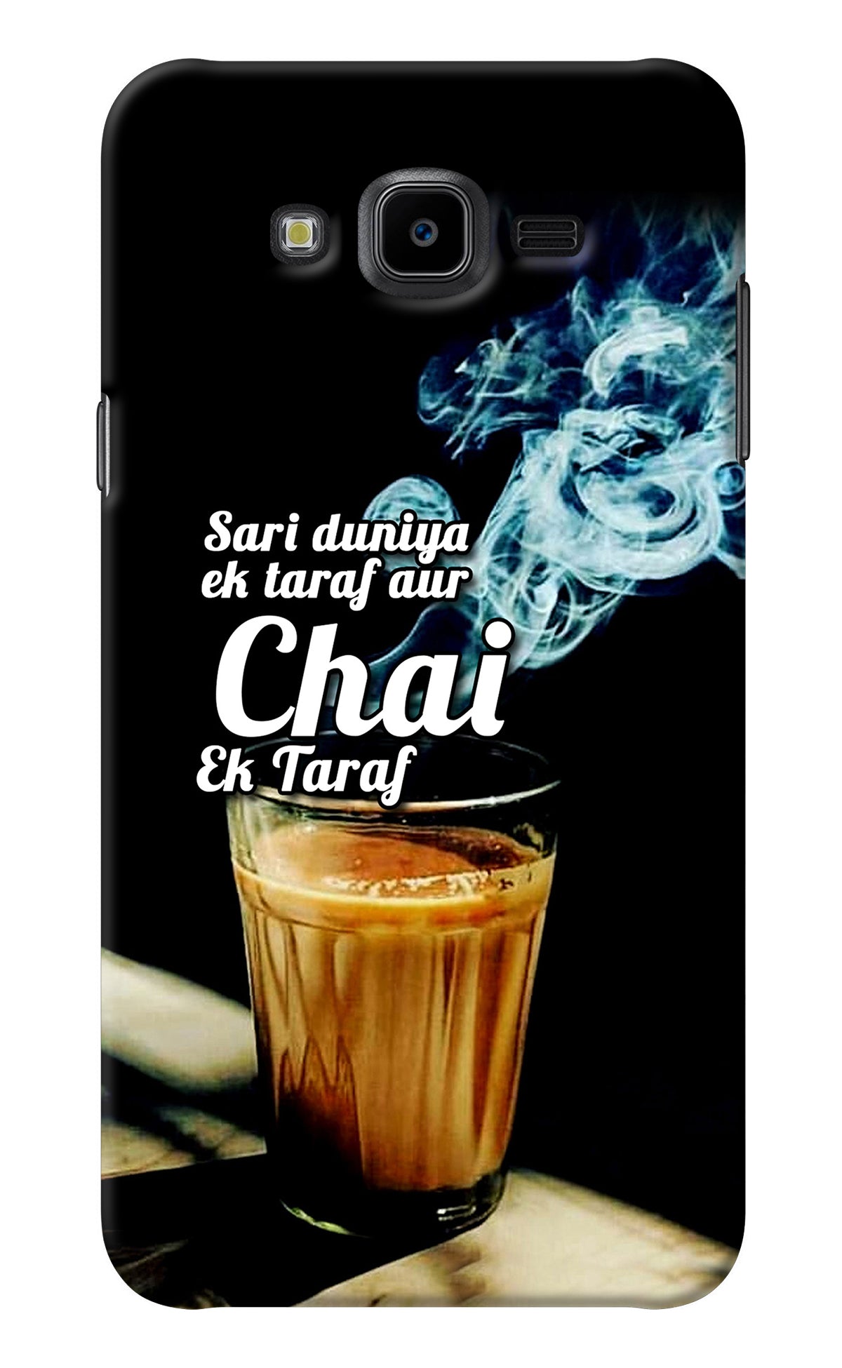 Chai Ek Taraf Quote Samsung J7 Nxt Back Cover