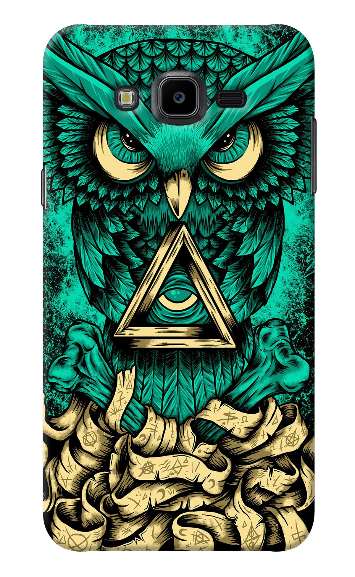 Green Owl Samsung J7 Nxt Back Cover