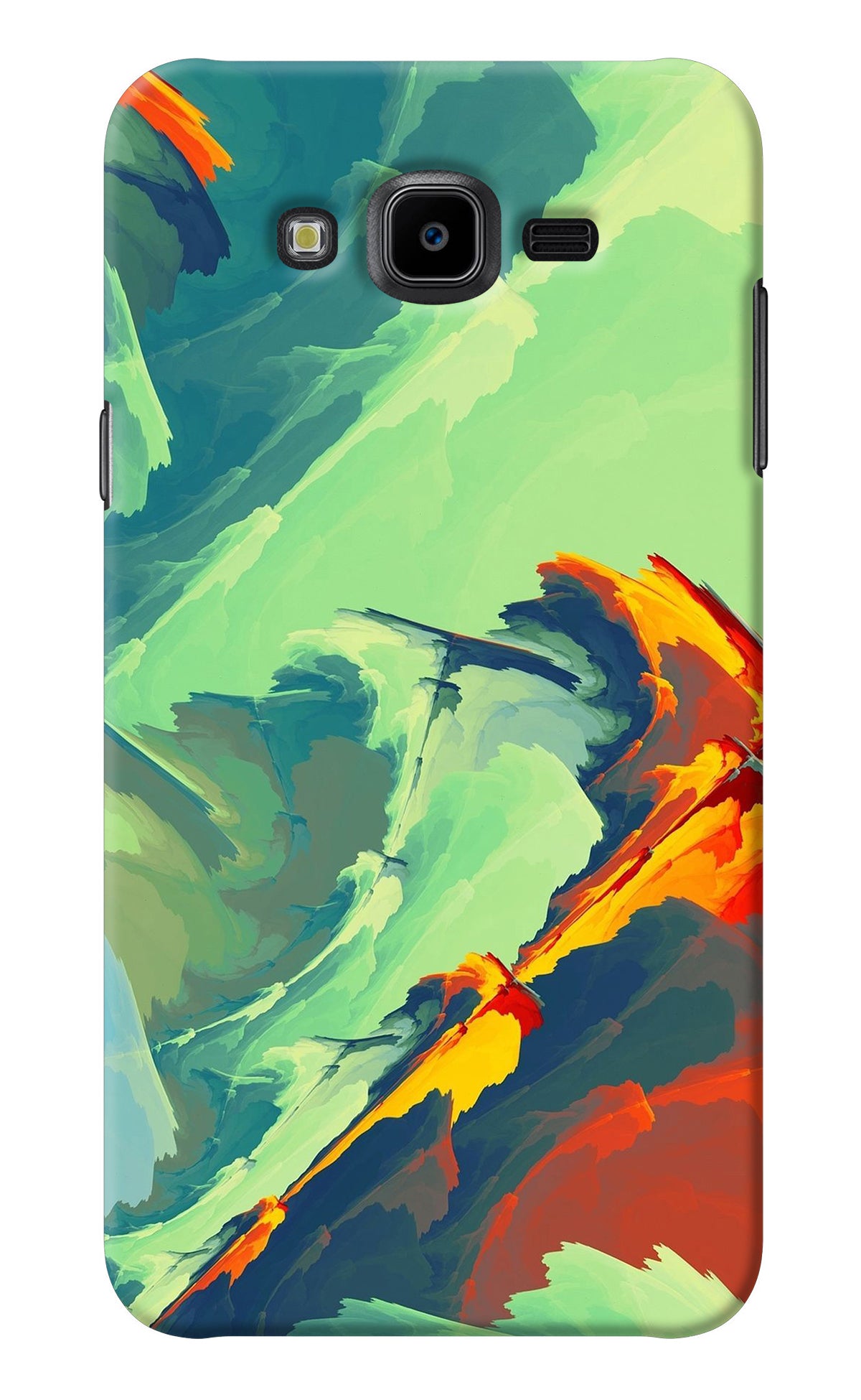 Paint Art Samsung J7 Nxt Back Cover