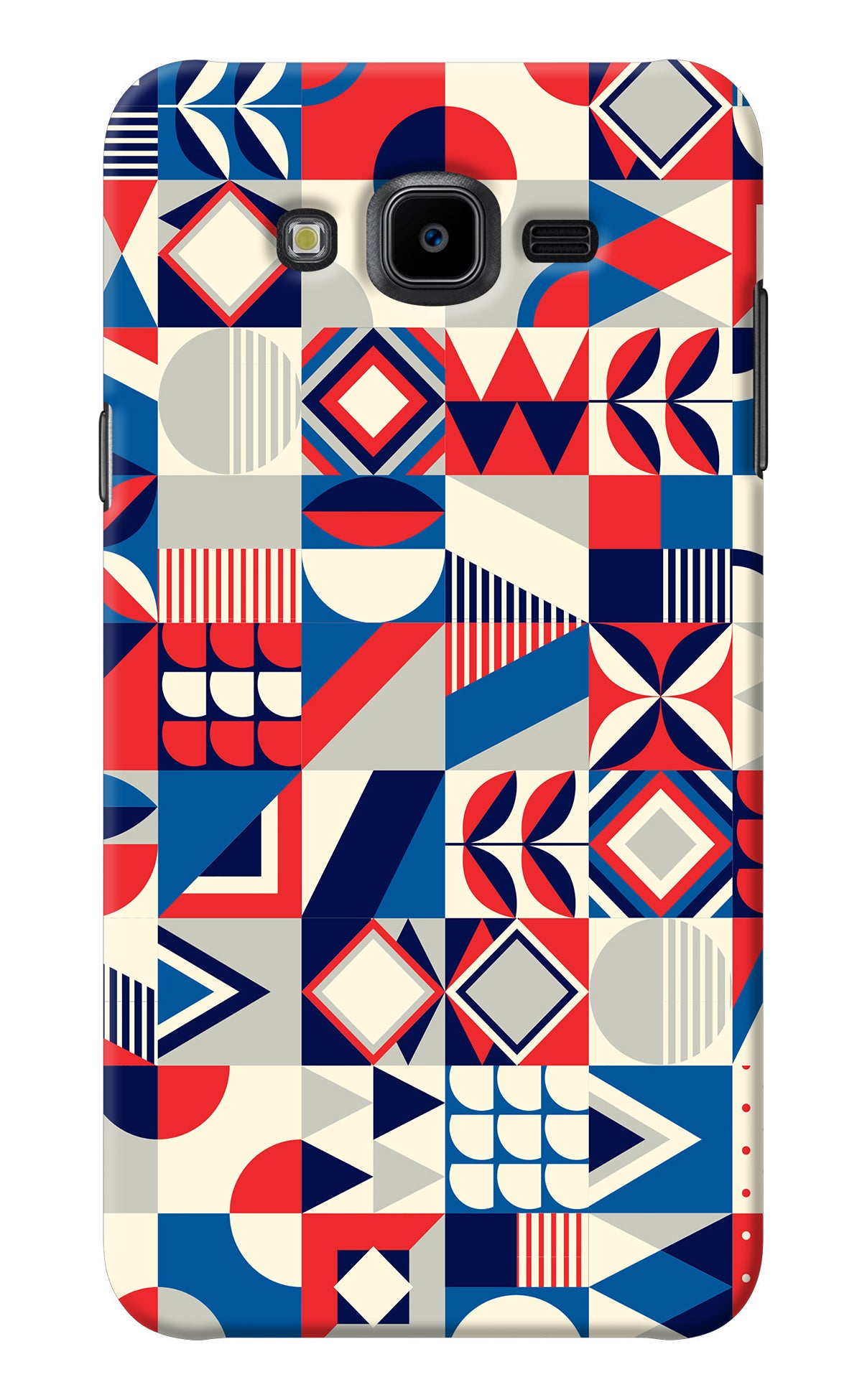 Colorful Pattern Samsung J7 Nxt Back Cover