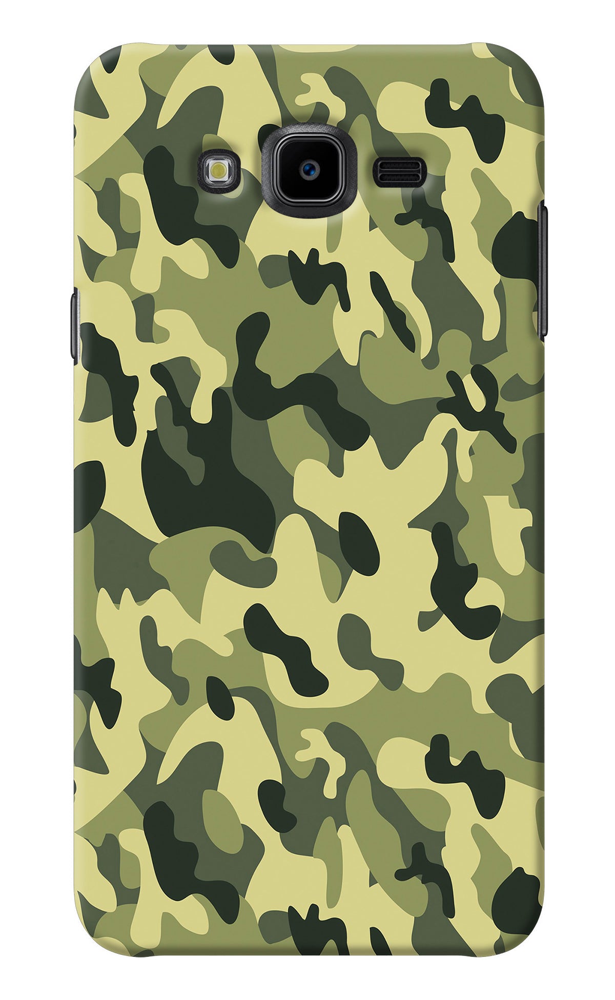 Camouflage Samsung J7 Nxt Back Cover