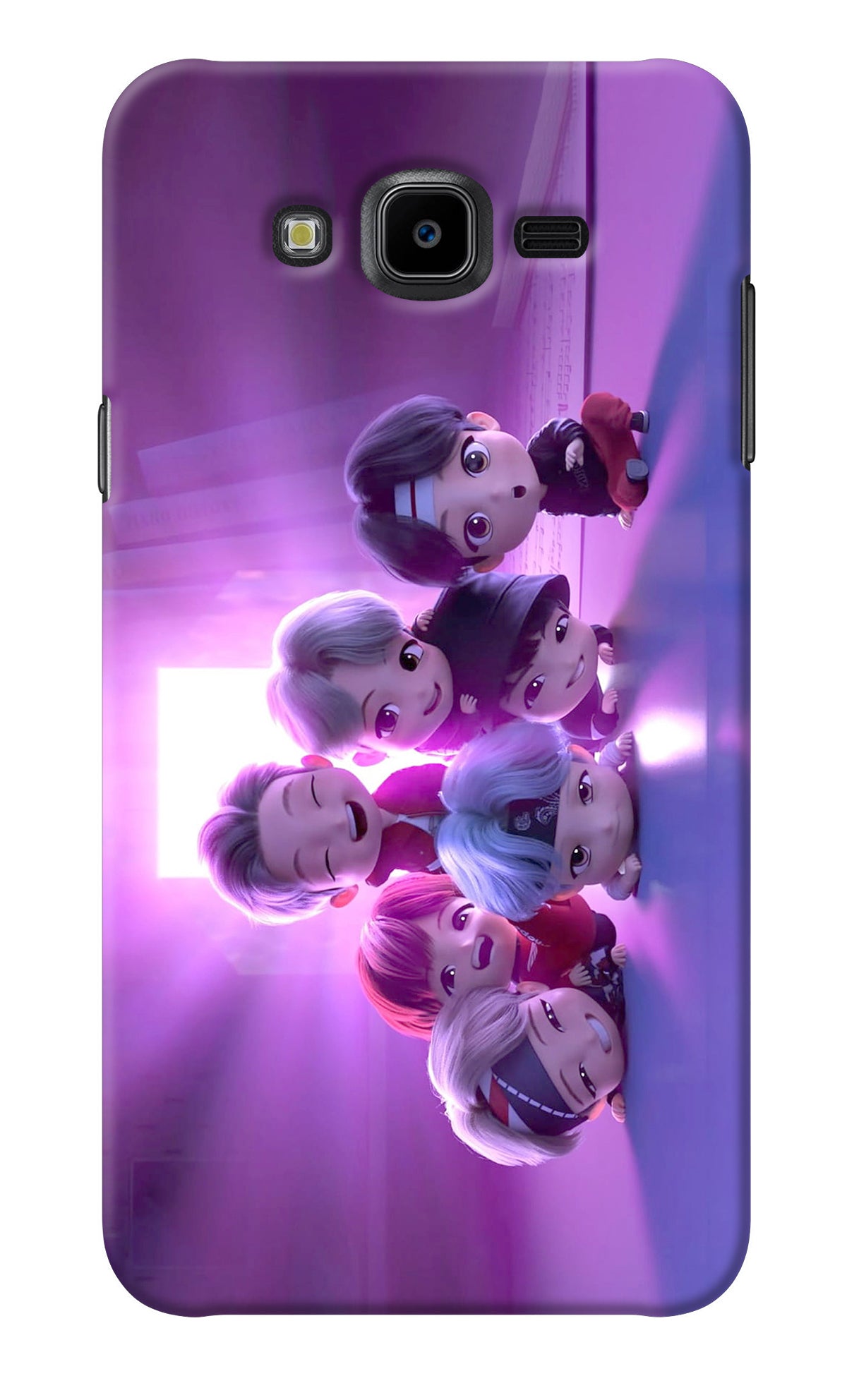 BTS Chibi Samsung J7 Nxt Back Cover